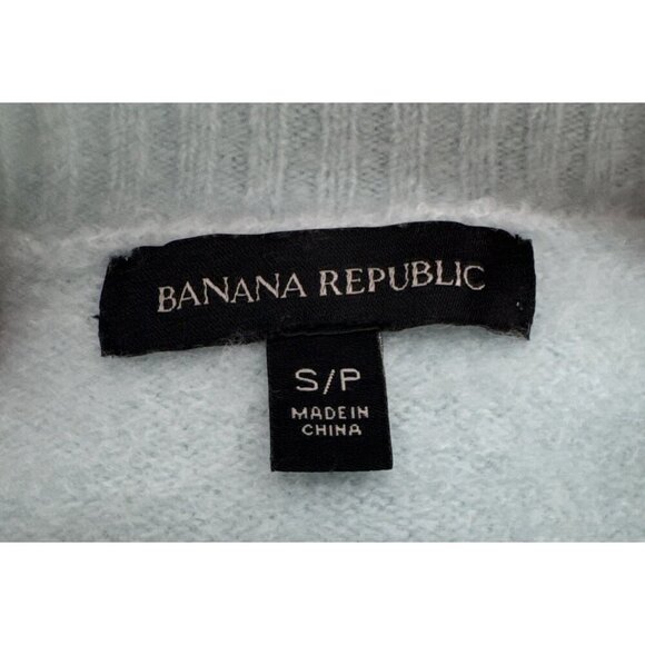 Banana Republic, cashmere sweater 77%, women small, Tiffany Blue, long sleeve, - Picture 11 of 14